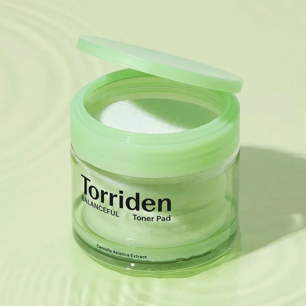 Torriden Balanceful Skin Cica Redness Relief Acne Prone Toner Pad Skincare